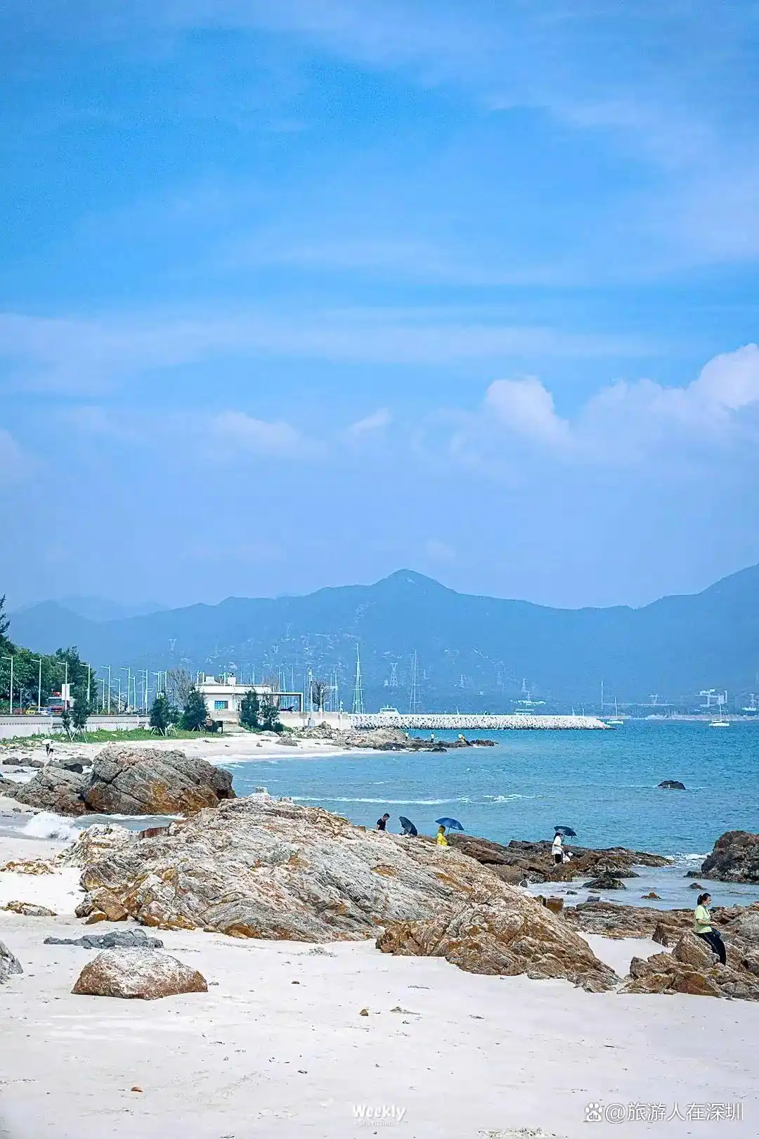 深圳杨梅坑海滩游玩全攻略，探秘山海间的梦幻，全家赶海理想之地