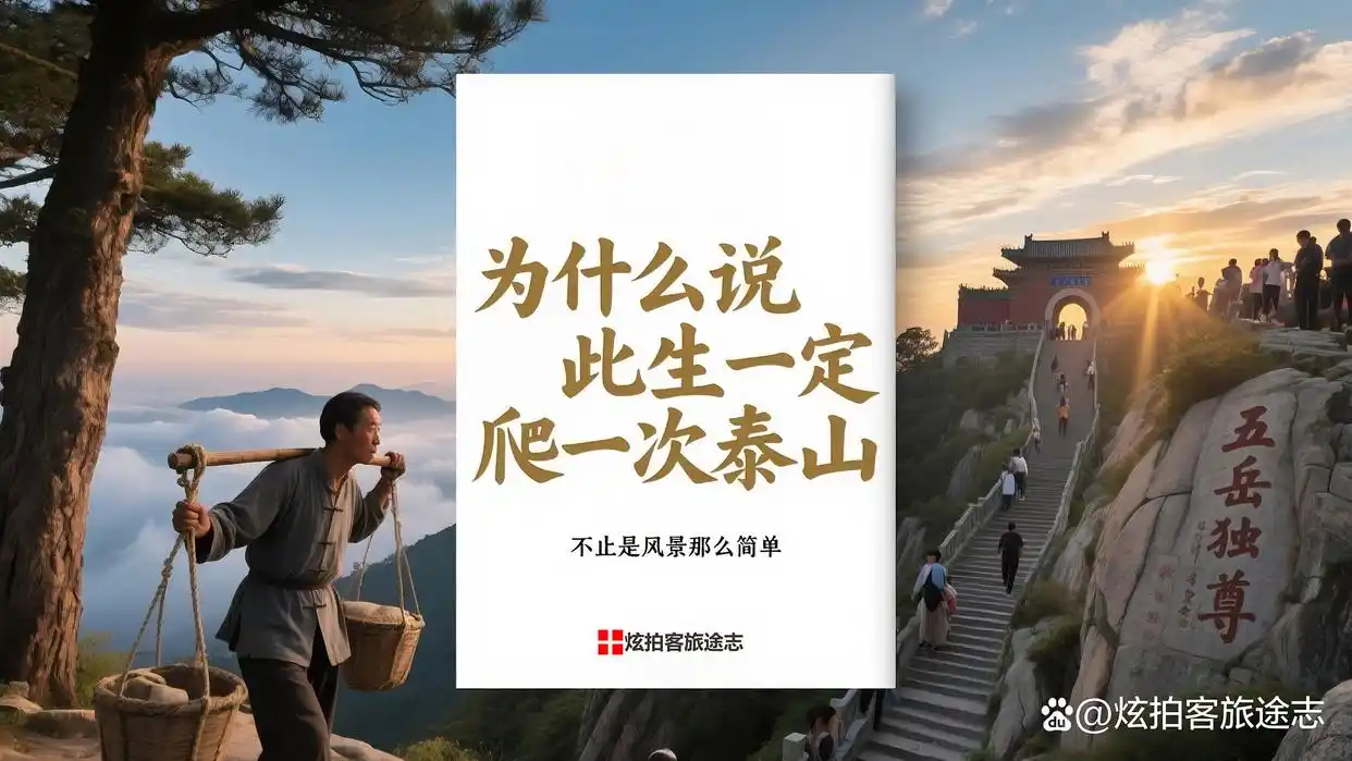 为什么说此生一定要爬一次泰山？不止是风景那么简单