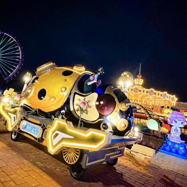 奇幻城堡、彩灯游园会，石景山游乐园“十一”活动上新