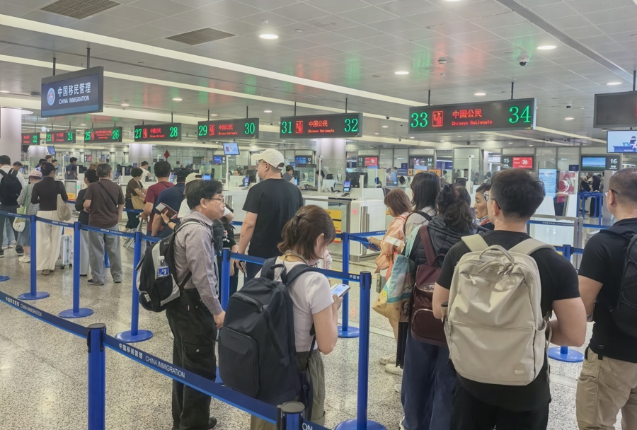 国庆中秋长假，上海空港口岸预计出入境旅客将达88.3万人次