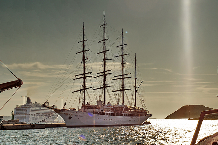 风帆与桅杆，体验一场古典奢华的邮轮之旅