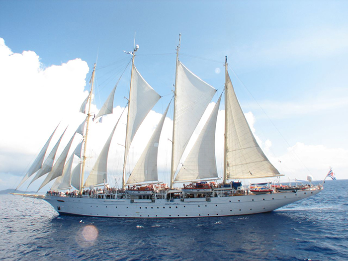 风帆与桅杆，体验一场古典奢华的邮轮之旅