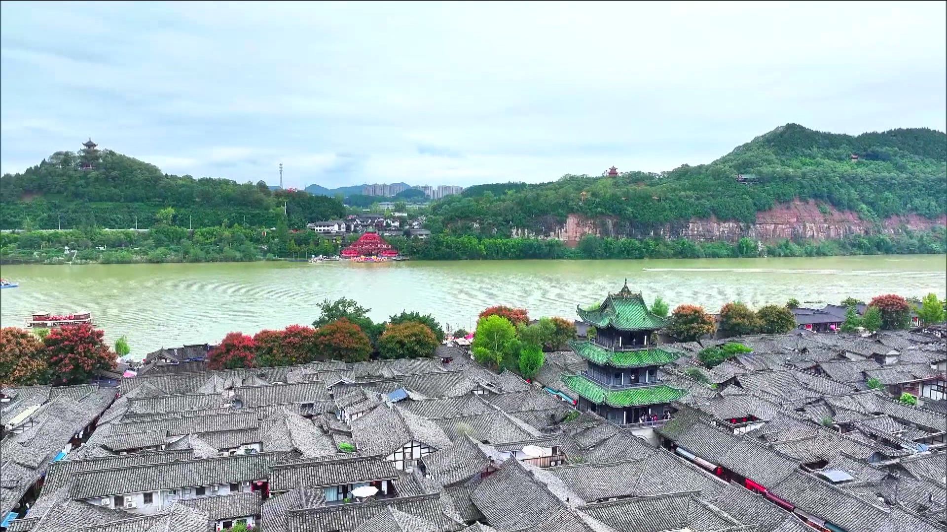 阆中古城的门票，再也舍不得丢了！