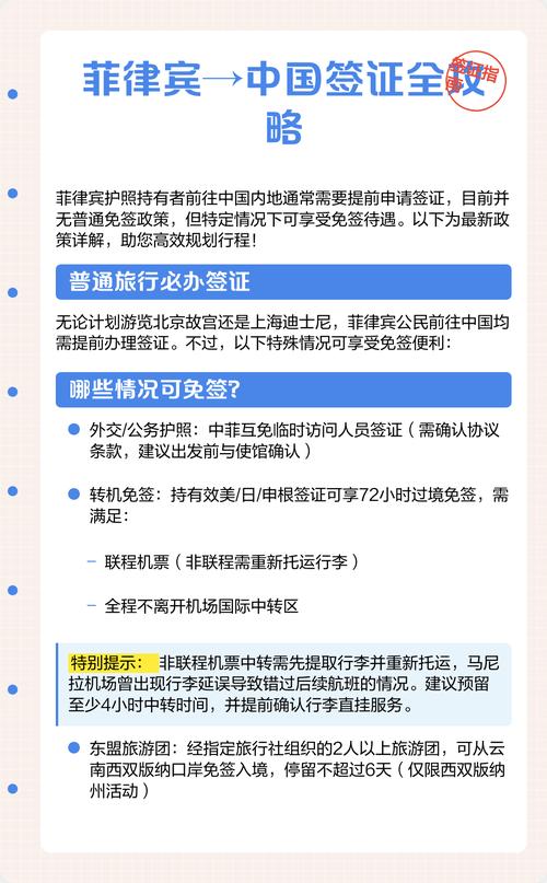 菲律宾将于11月起恢复对中国公民电子签证服务