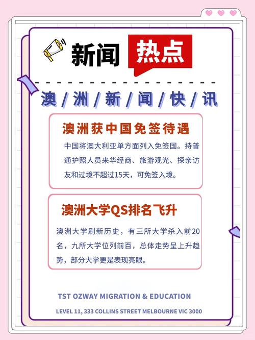 澳大利亚旅游业人士：期待免签政策为中澳旅客流量带来新增长