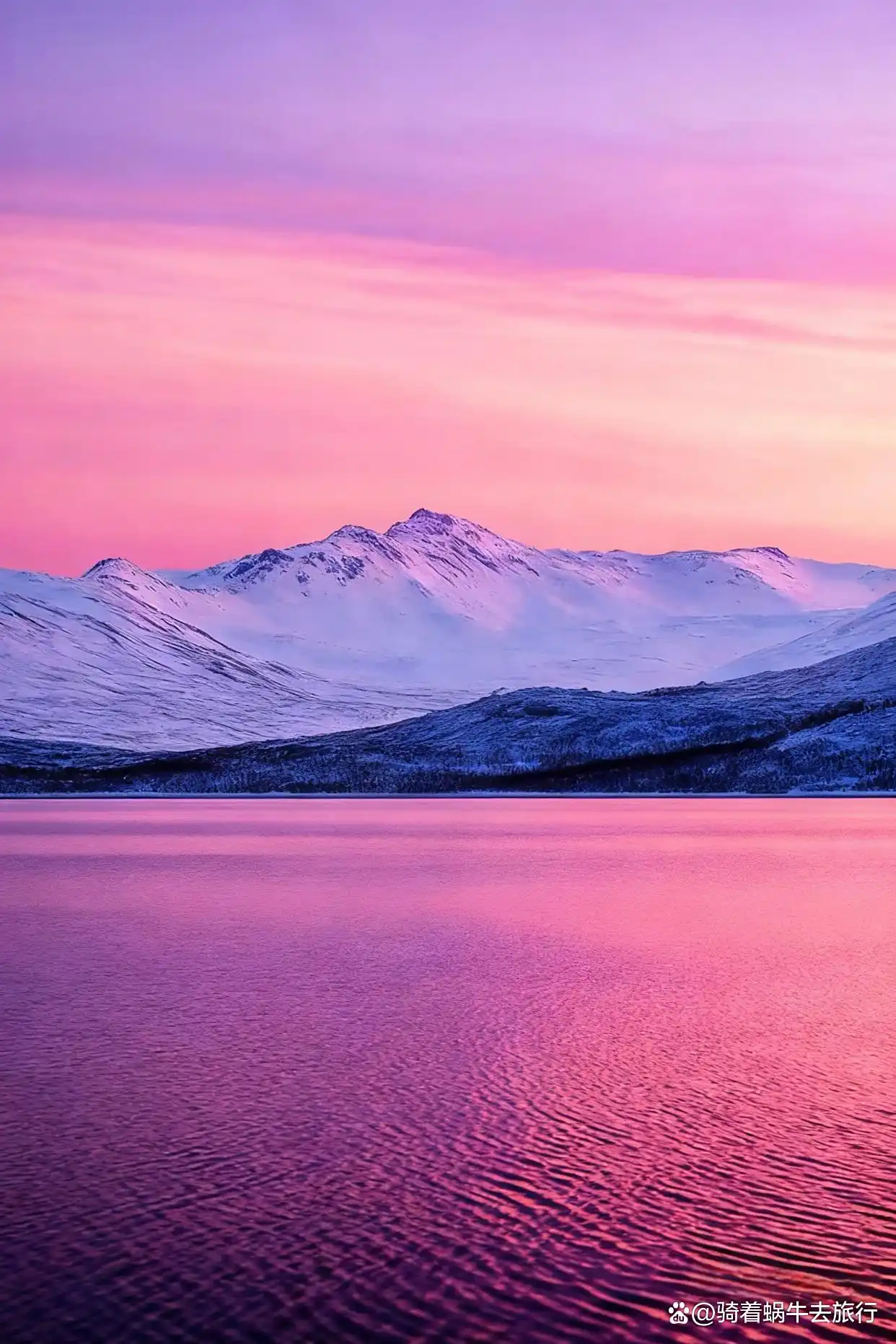 冬季的赛里木湖直接封神了！