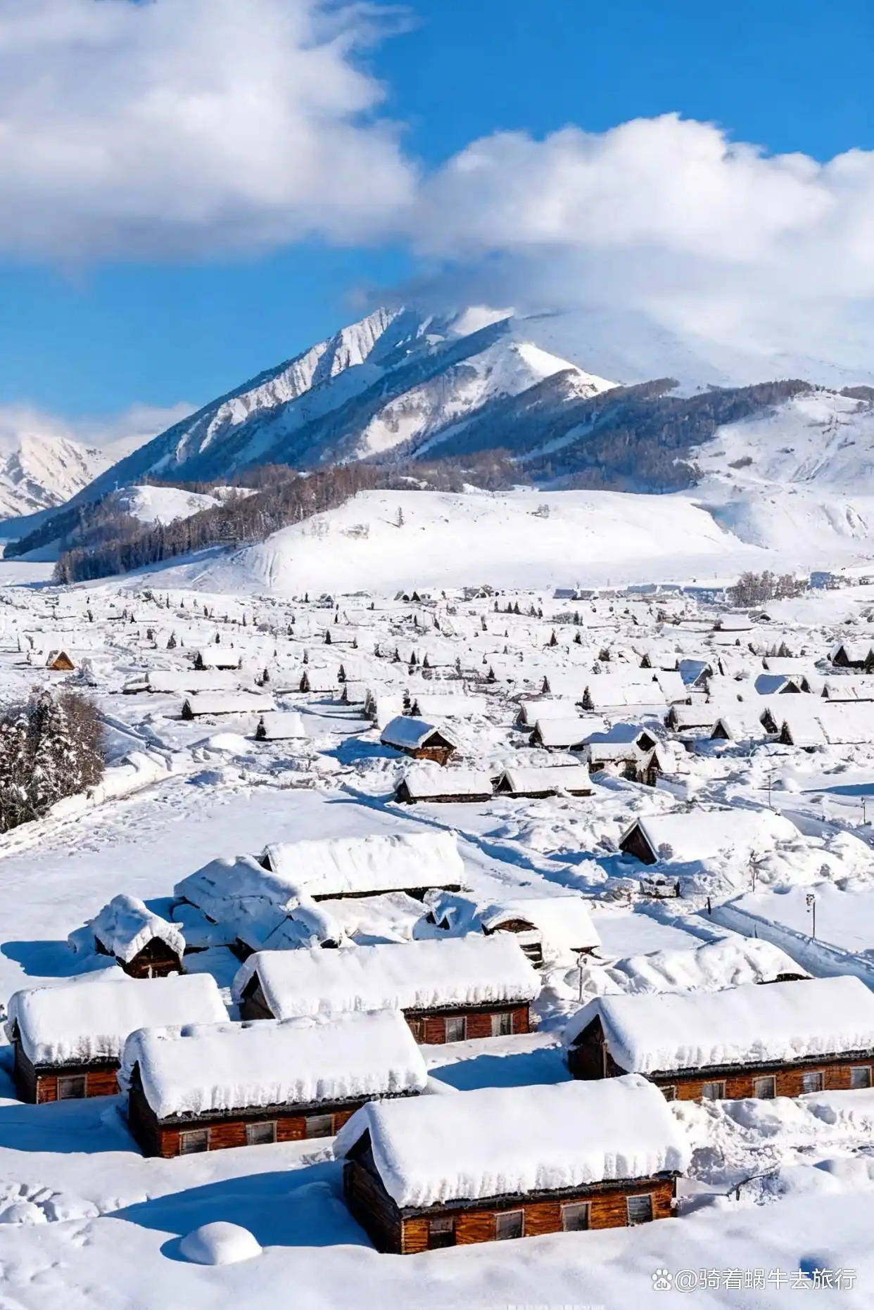 冬天的阿勒泰️，满足了我对童话世界的所有想象～