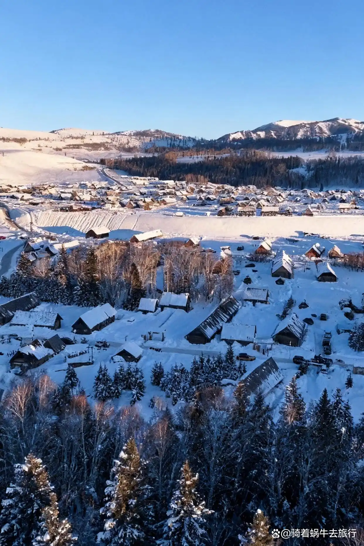 冬天的阿勒泰️，满足了我对童话世界的所有想象～