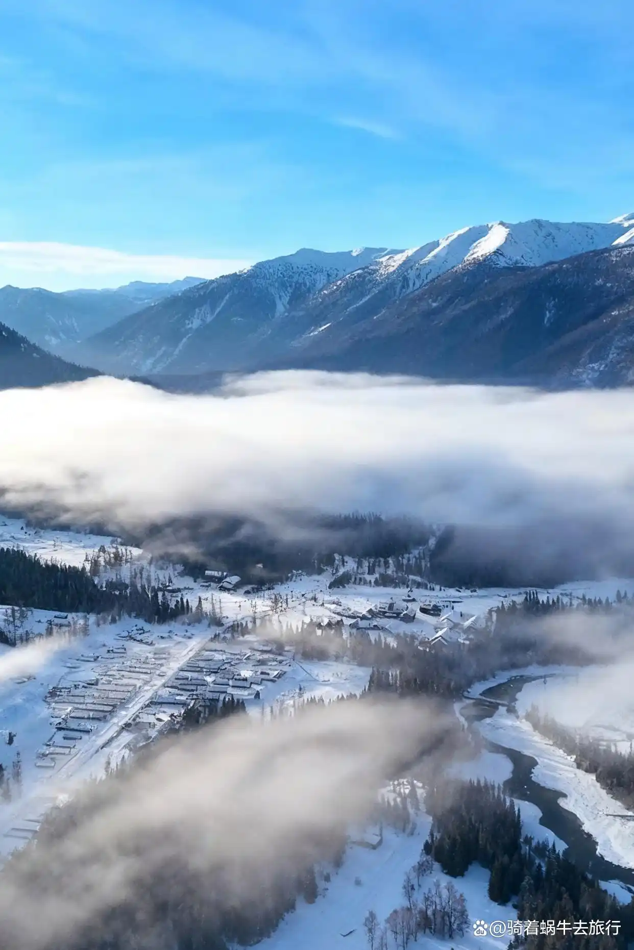 冬天的阿勒泰️，满足了我对童话世界的所有想象～