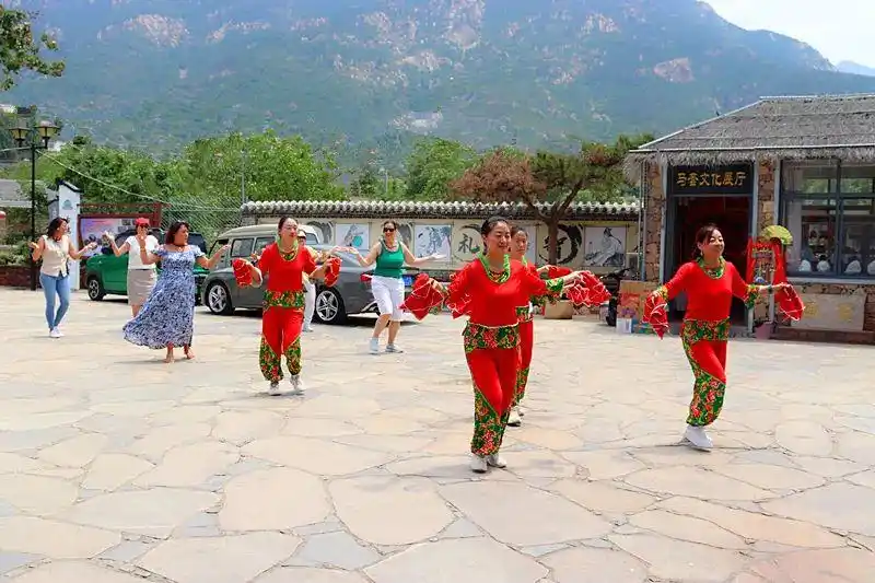 南非考察团“沉浸式”体验中国民俗！古槐路探秘→秧歌狂欢→茶山慢生活