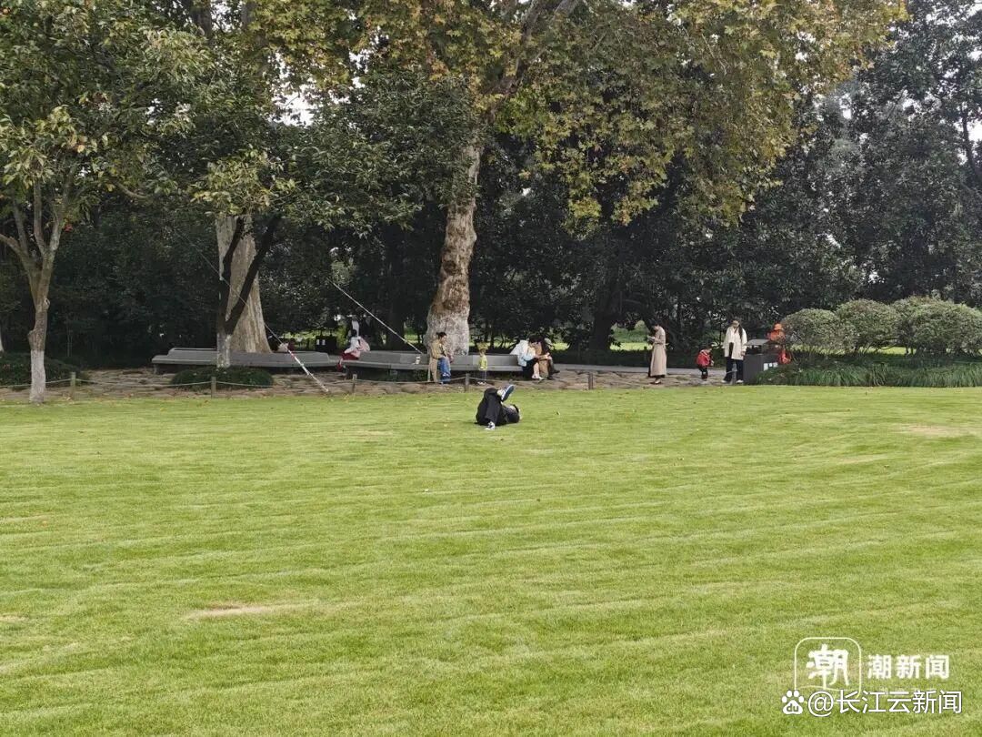 杭州西湖边有露营区？景区：是欣赏风光的固定休息场所，不建议过夜