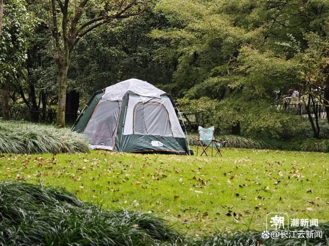 杭州西湖边有露营区？景区：是欣赏风光的固定休息场所，不建议过夜