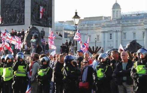 英国近期多地爆发大规模抗议活动，广州在英团队游目前正常