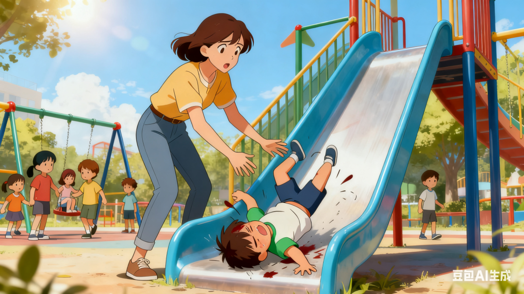 儿童在游乐园玩耍时受伤，损失谁来赔？