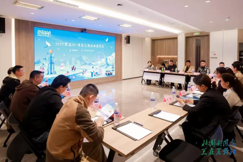 黑龙江—青岛文旅企业座谈会举行，共推“冰雪+海滨”跨省旅游新线路