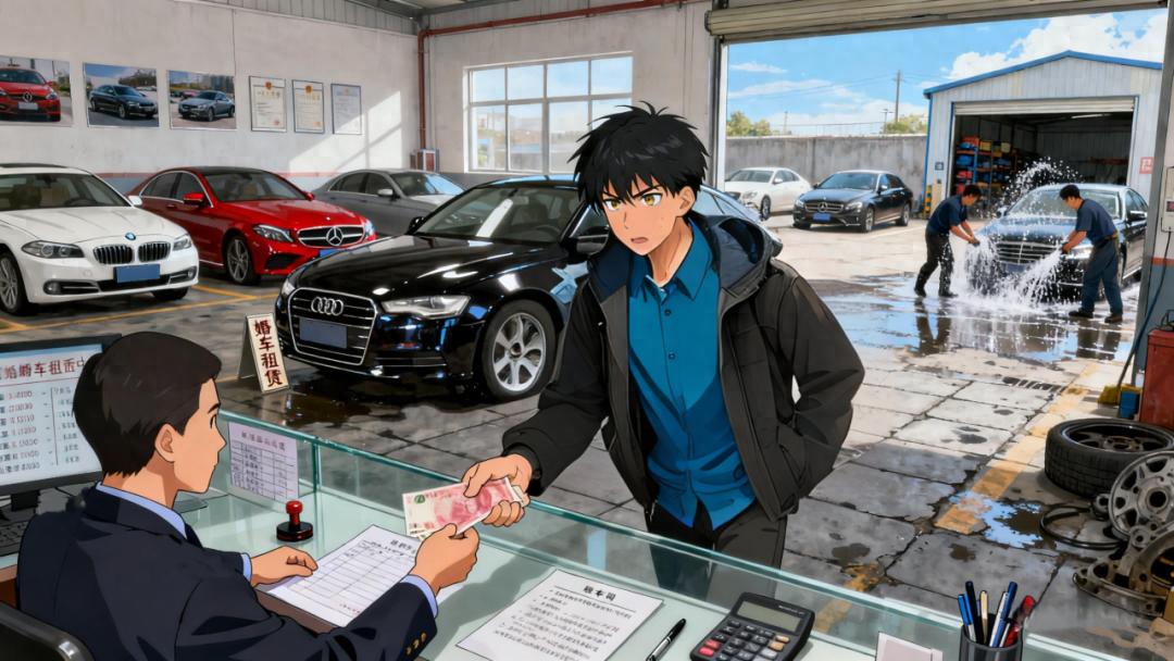 空手套白狼！一男子租车后，竟连夜转卖…