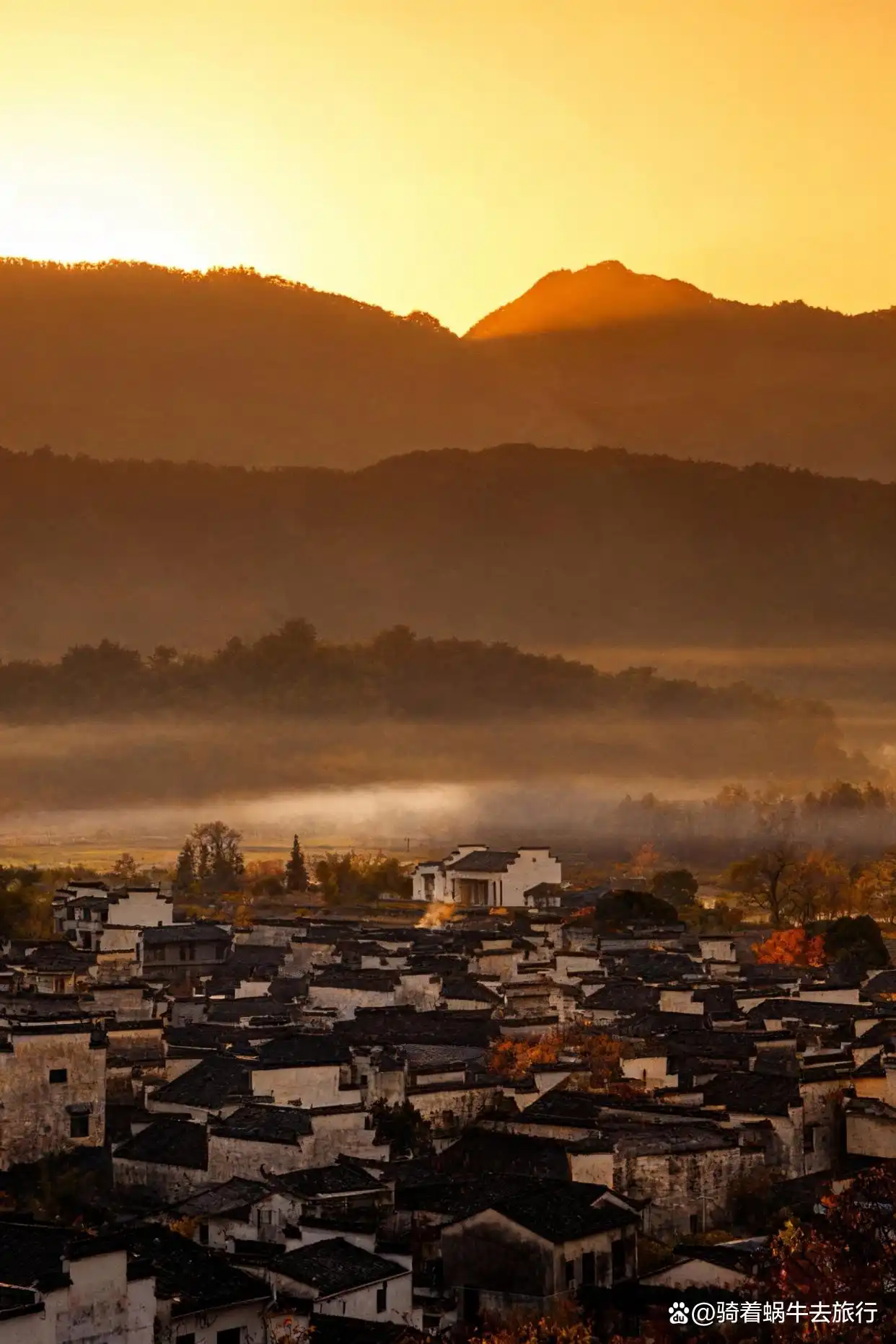 答应我！这个深秋，一定要奔赴一场皖南的秋日之约～