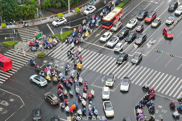 寒凉上线！广西大部今天仍有降雨 中南部等地降温可超10℃