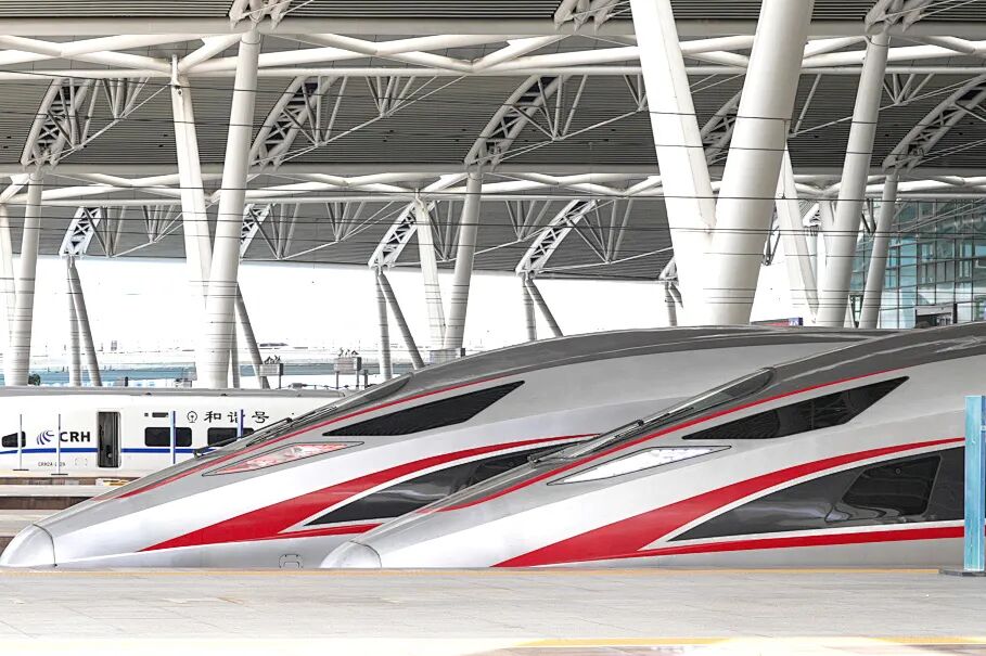 时速350公里运行！G字头标杆列车出发！