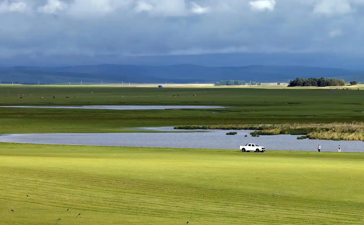 呼伦贝尔大草原的夏日美景