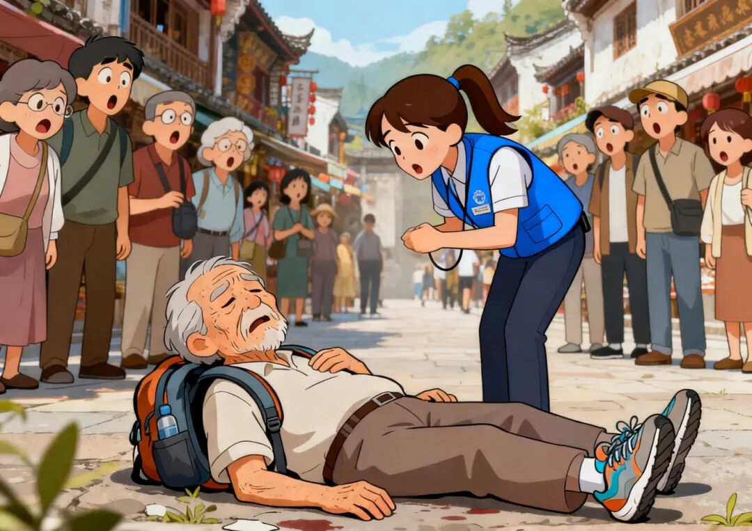 【漫“话”说法】老人跟团游途中出意外，责任谁来担？