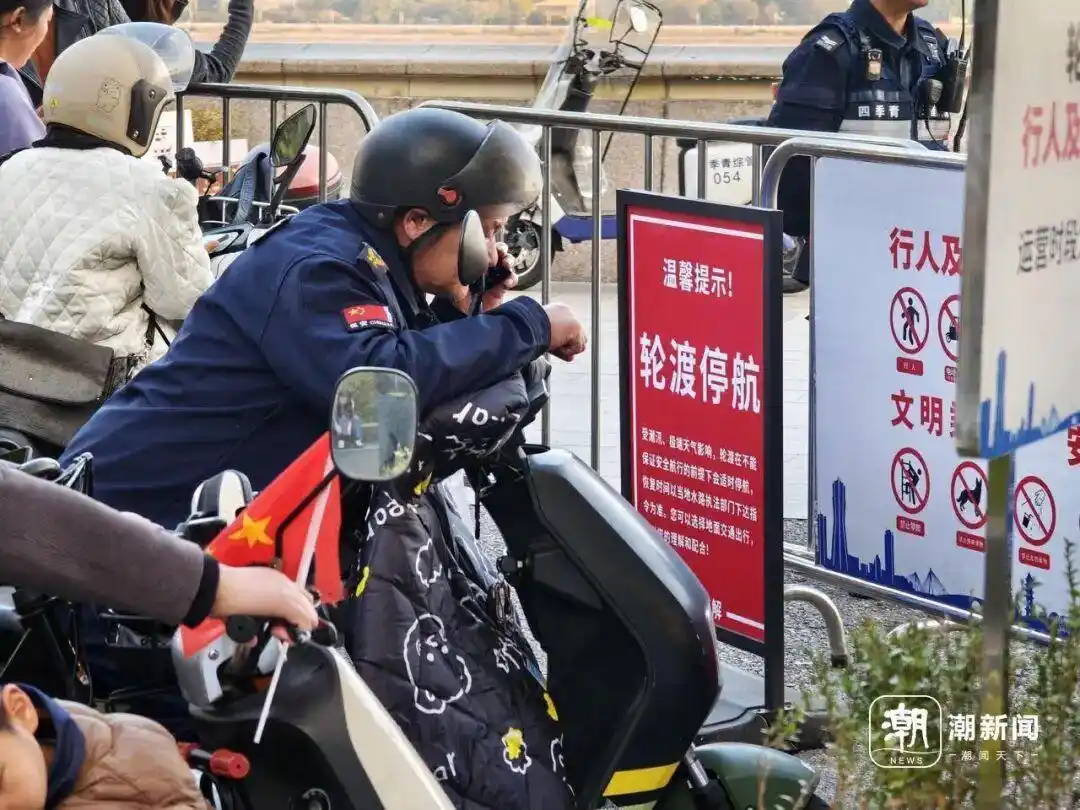 钱江三桥断流之后，过江市民注意：轮渡遇潮水停航，提前查时刻表