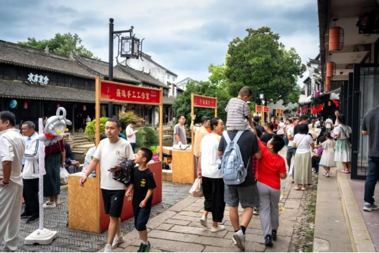 发放百万文体旅消费券 苏州吴江走进上海吴江路推介“乐游吴江”