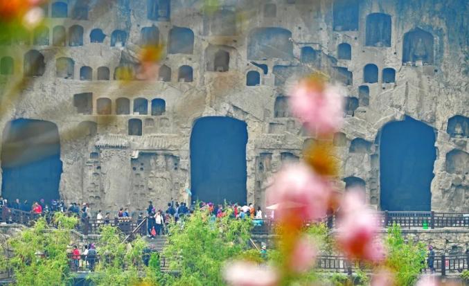 八种色彩，领略龙门石窟全年之美！