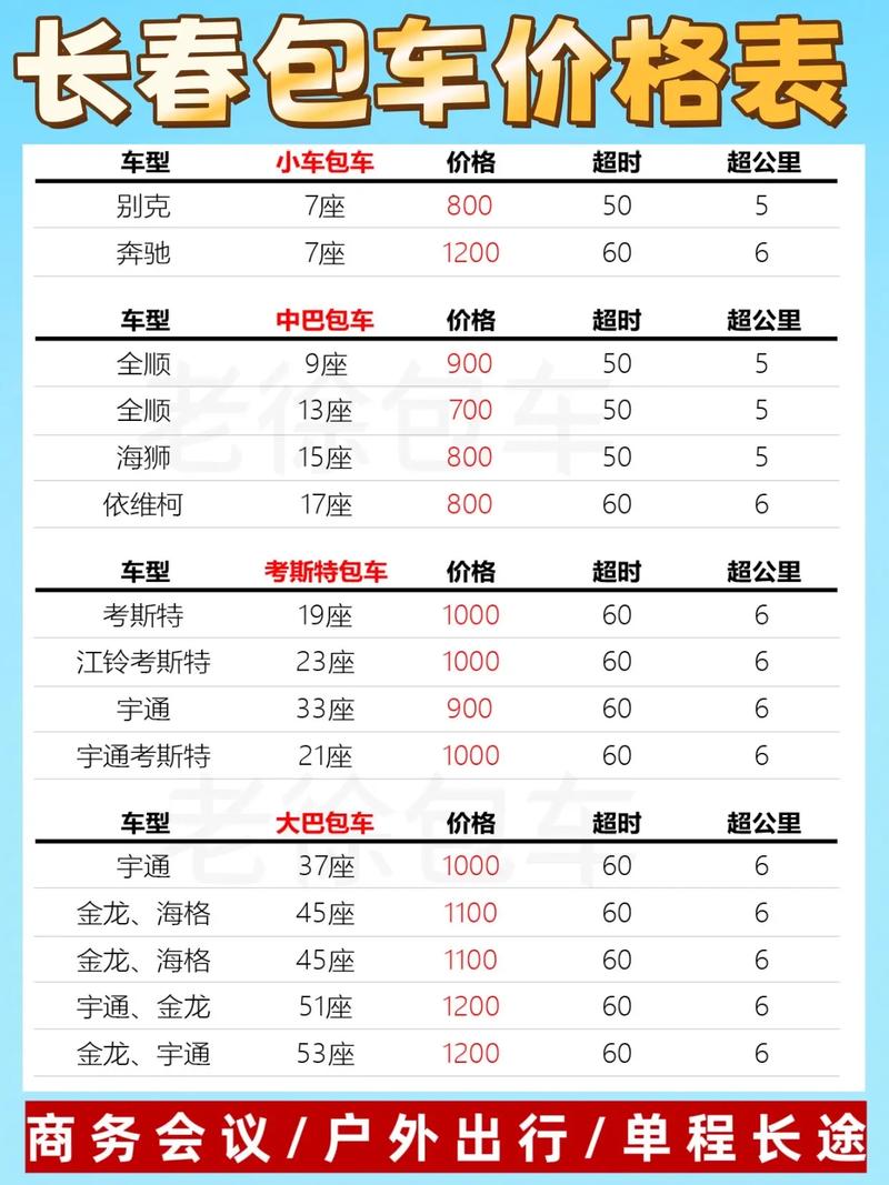 长春租车费用是多少