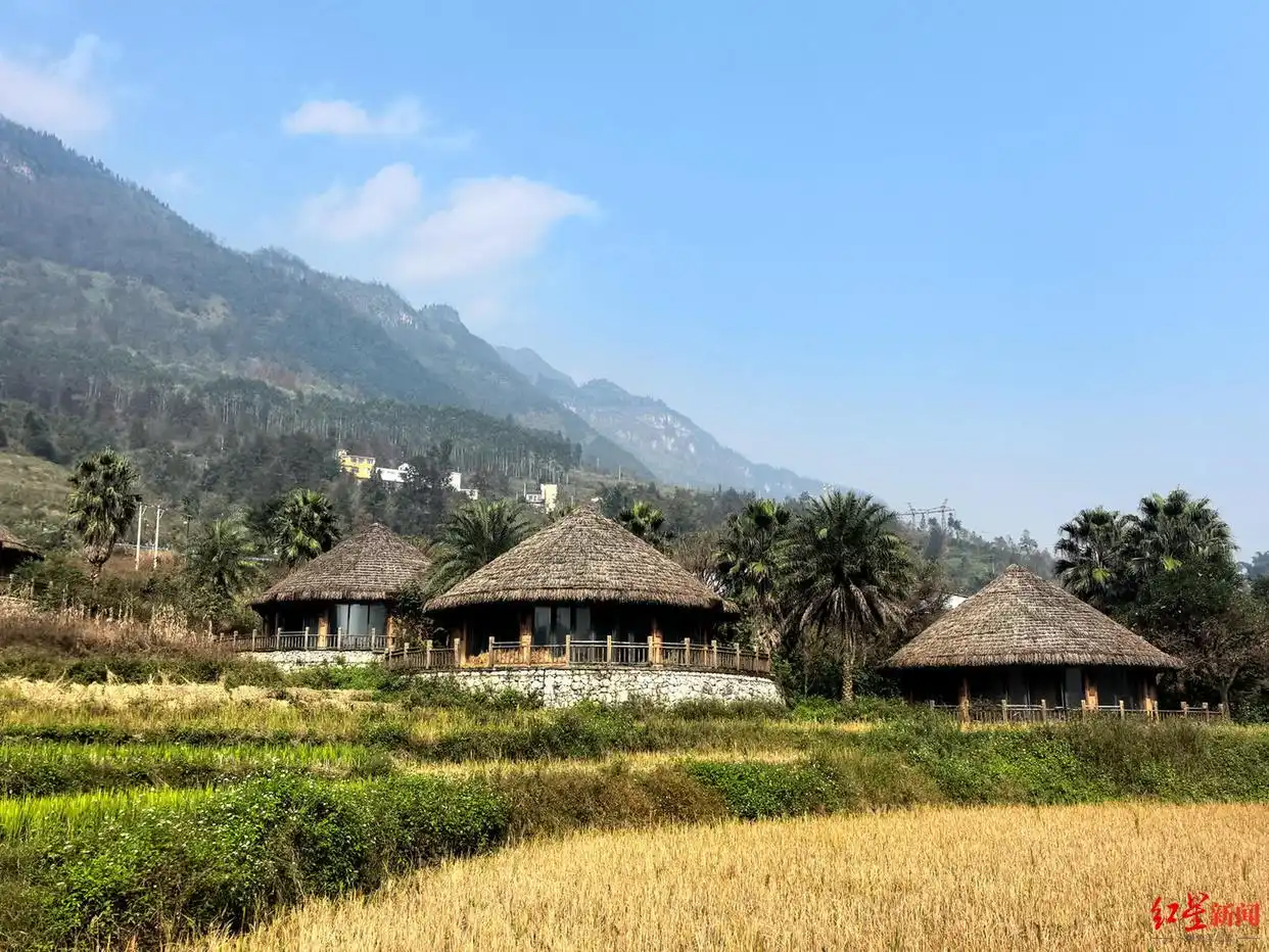 贵州一深山“稻田酒店”停工7年，网友质疑上亿投入“打水漂” 伴游天下记者实探有民宿营业，当地称在努力盘活