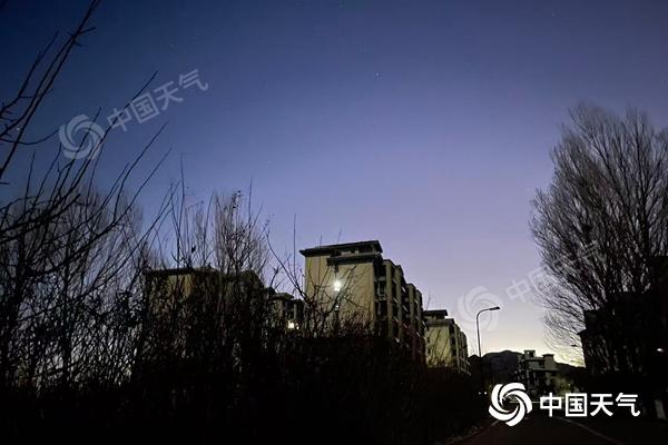 北京今天以晴为主最高温将降至5℃ 明后天晴朗干燥天气持续