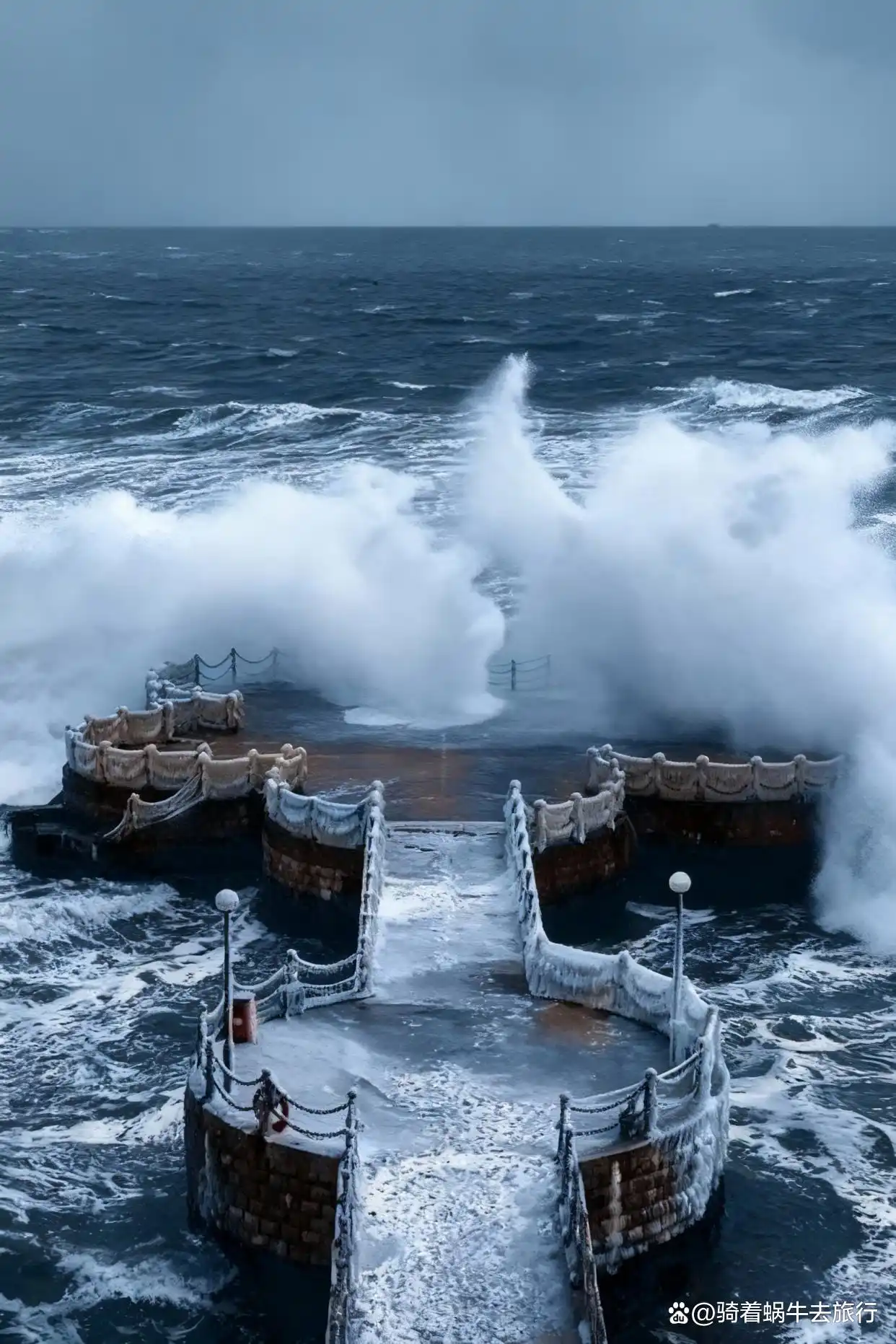 下雪后的威海，简直是童话照进现实️️！