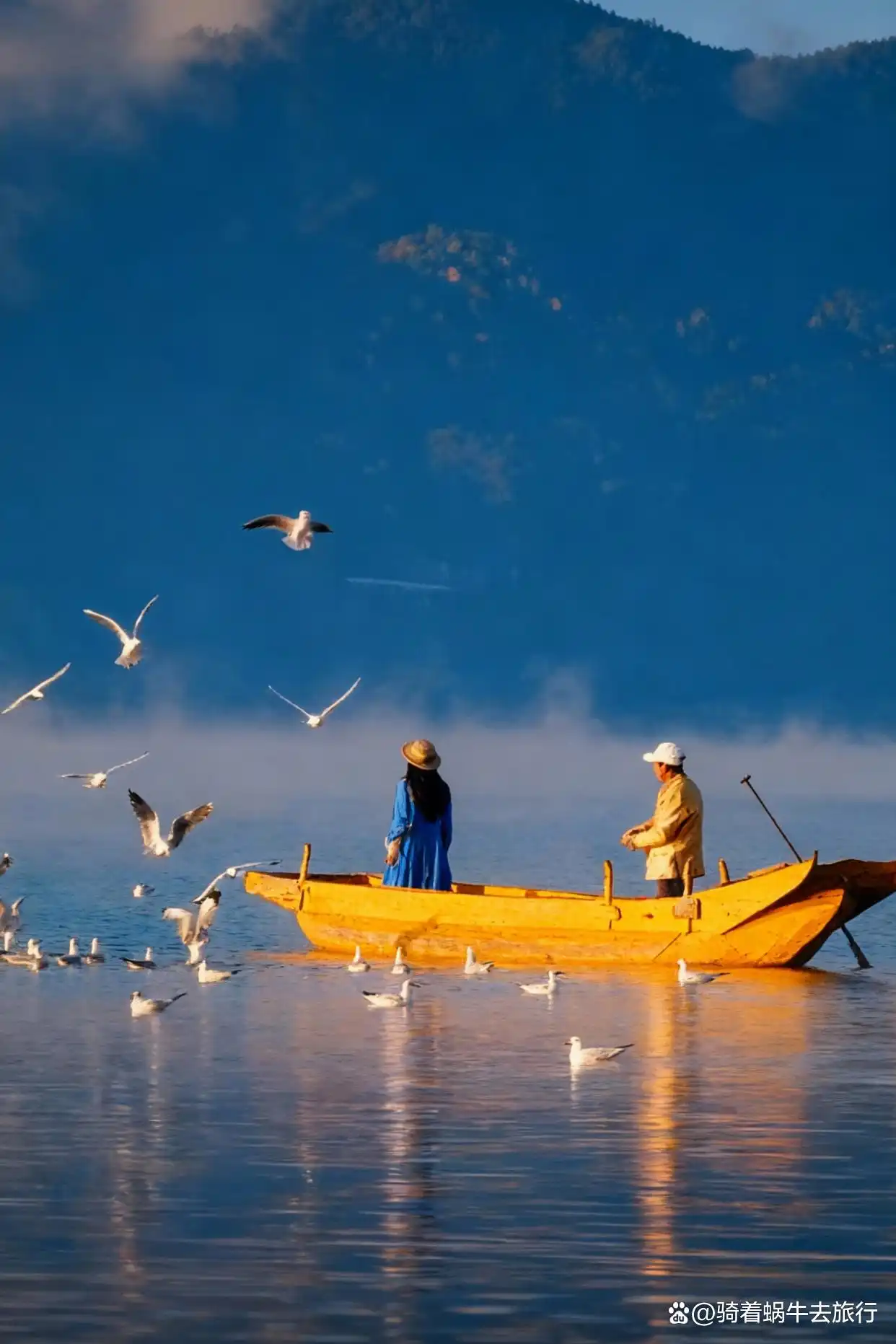 在泸沽湖拍到了人生画面，简直人间仙境！️