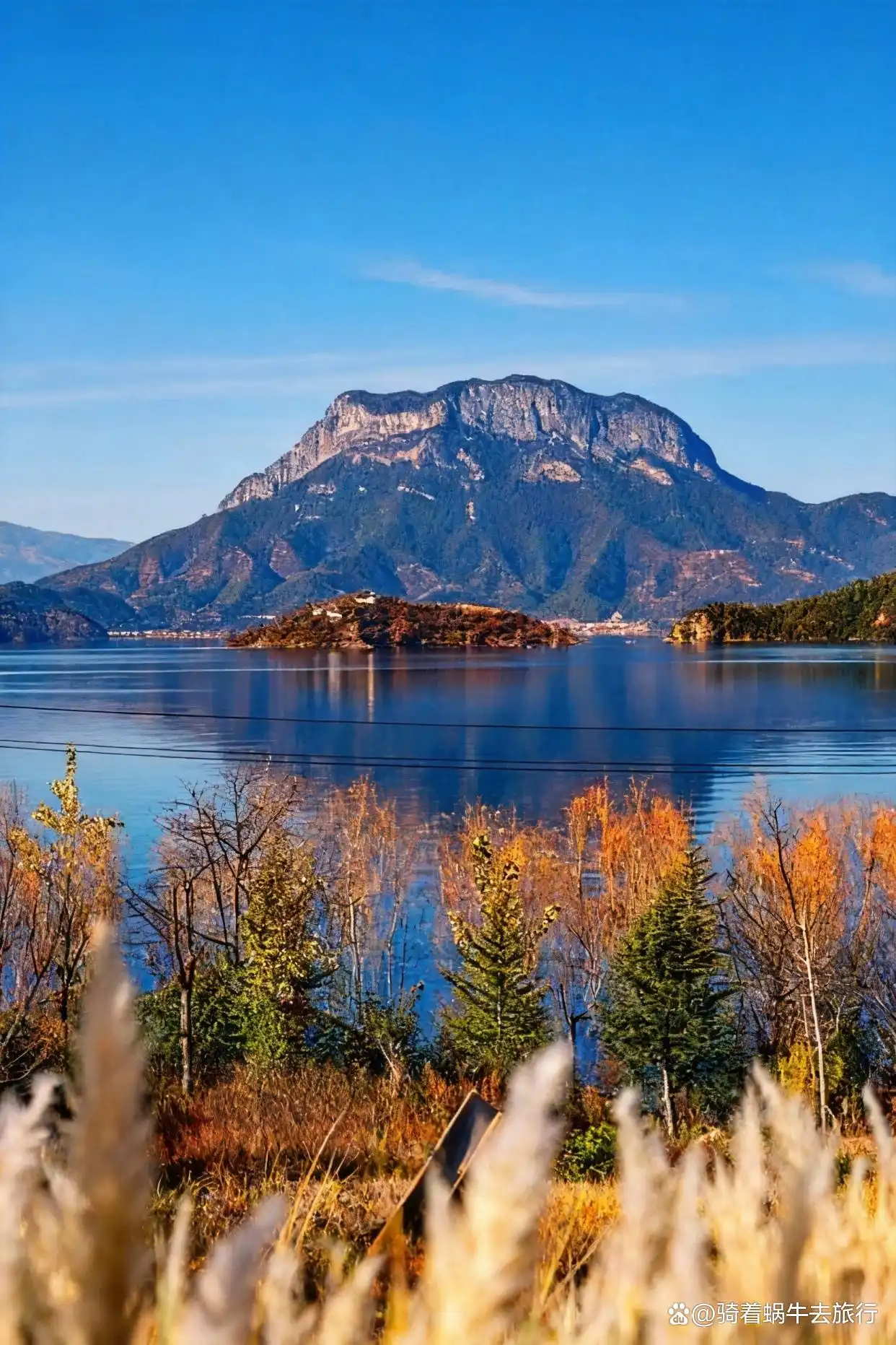 在泸沽湖拍到了人生画面，简直人间仙境！️