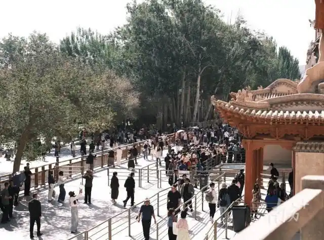 没有“淡季”的莫高窟，迎来“文博会”时间