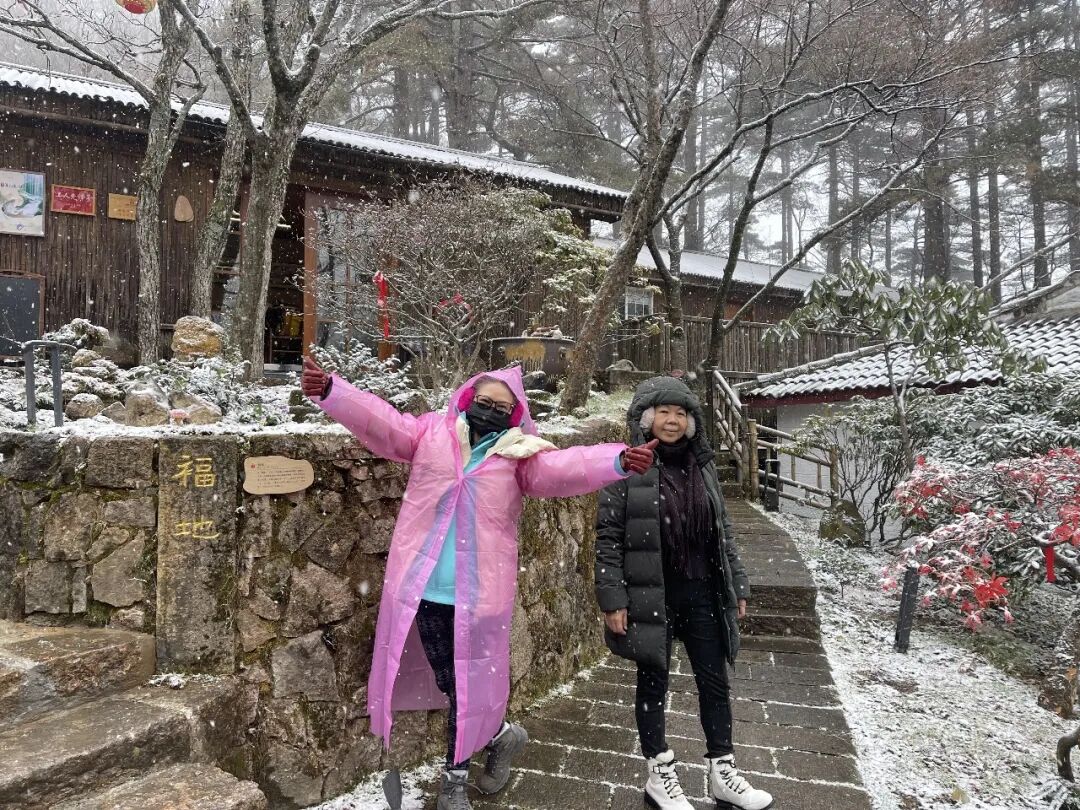 雪雪雪！黄山风景区迎来今冬首场降雪