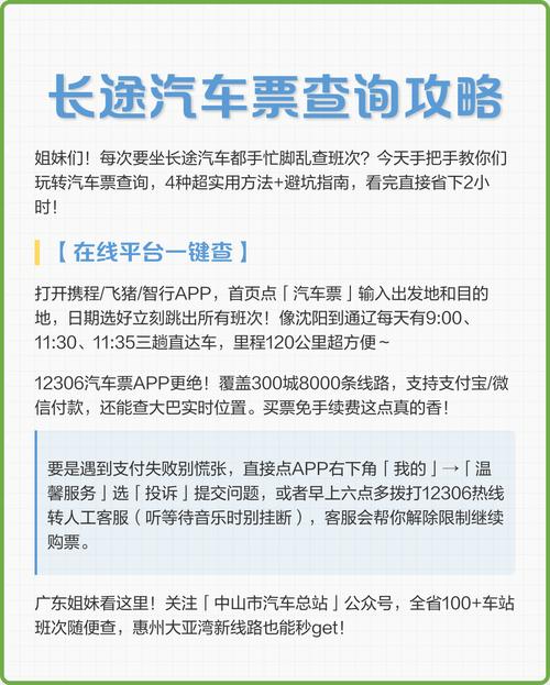 如何查询长途大巴车票