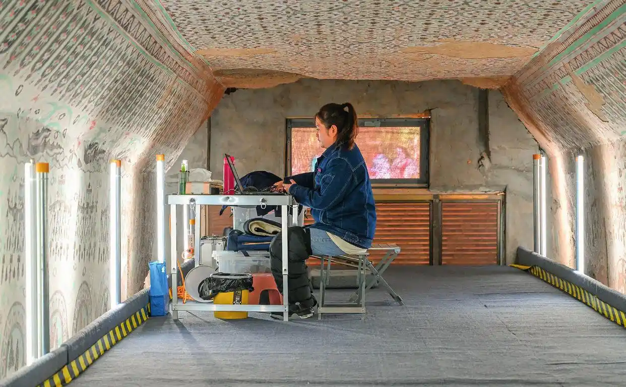 瞭望丨科技助莫高窟“容颜不老”