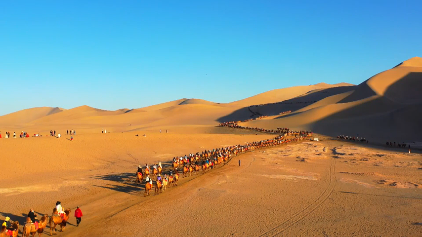 敦煌市鸣沙山月牙泉景区入选甘肃文旅新地标