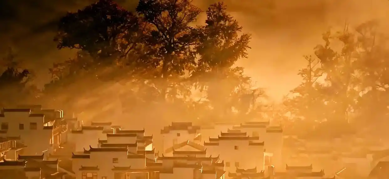 婺源石城的秋天，真的在国内没有平替！