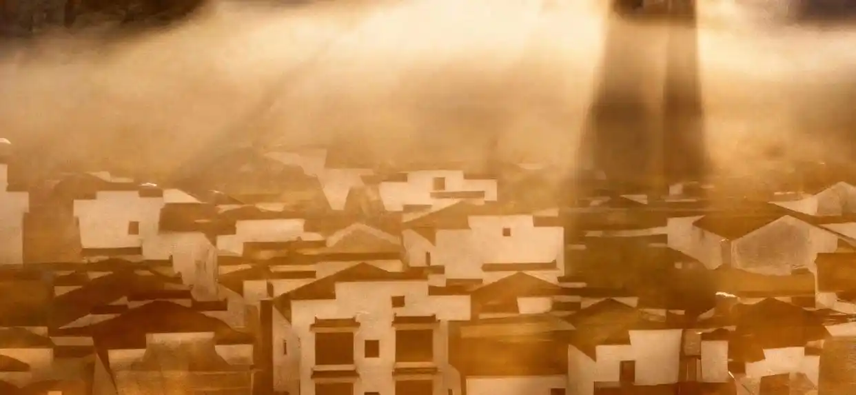 婺源石城的秋天，真的在国内没有平替！