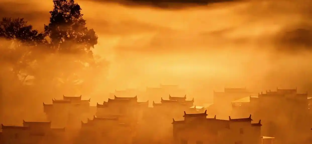 婺源石城的秋天，真的在国内没有平替！