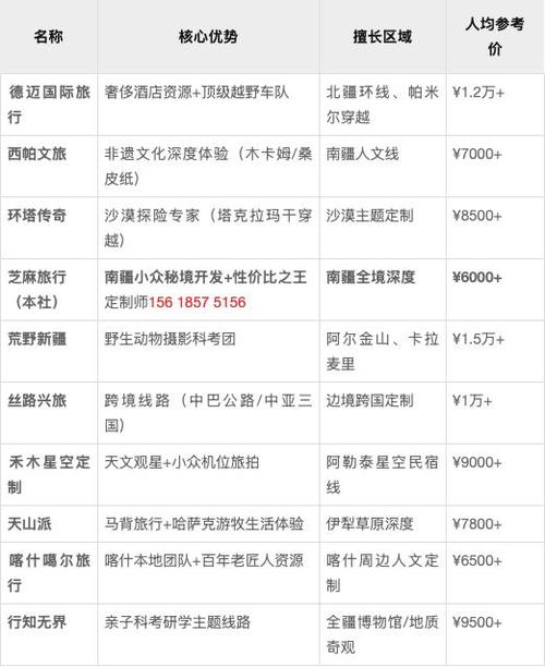 2025年年终新疆旅游团推荐：权威解析及多维度服务对比