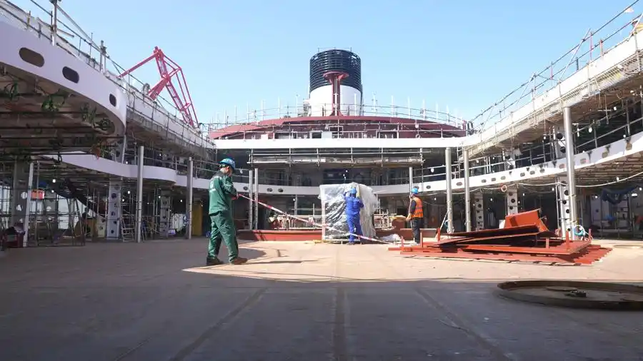 又“造船”又“运全球”，浦东新区高东镇产业升级进行时