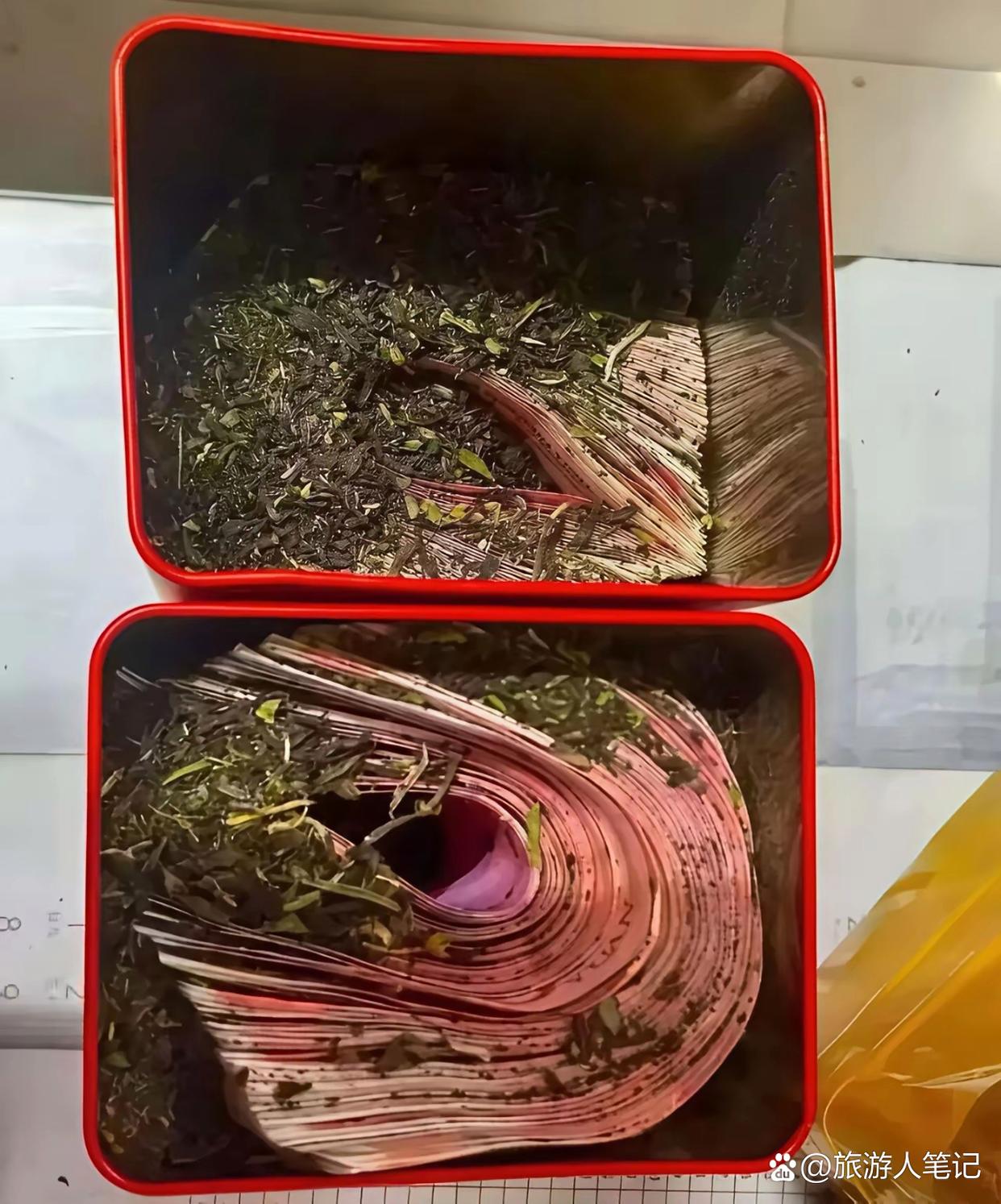 这茶叶送的，那叫一个厉害，只能能佩服了？