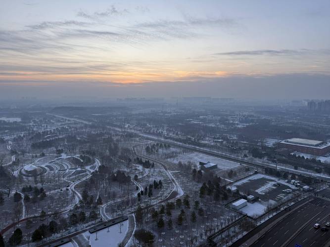 12月23日凌晨至早晨北京有降雪 雪后北风加大
