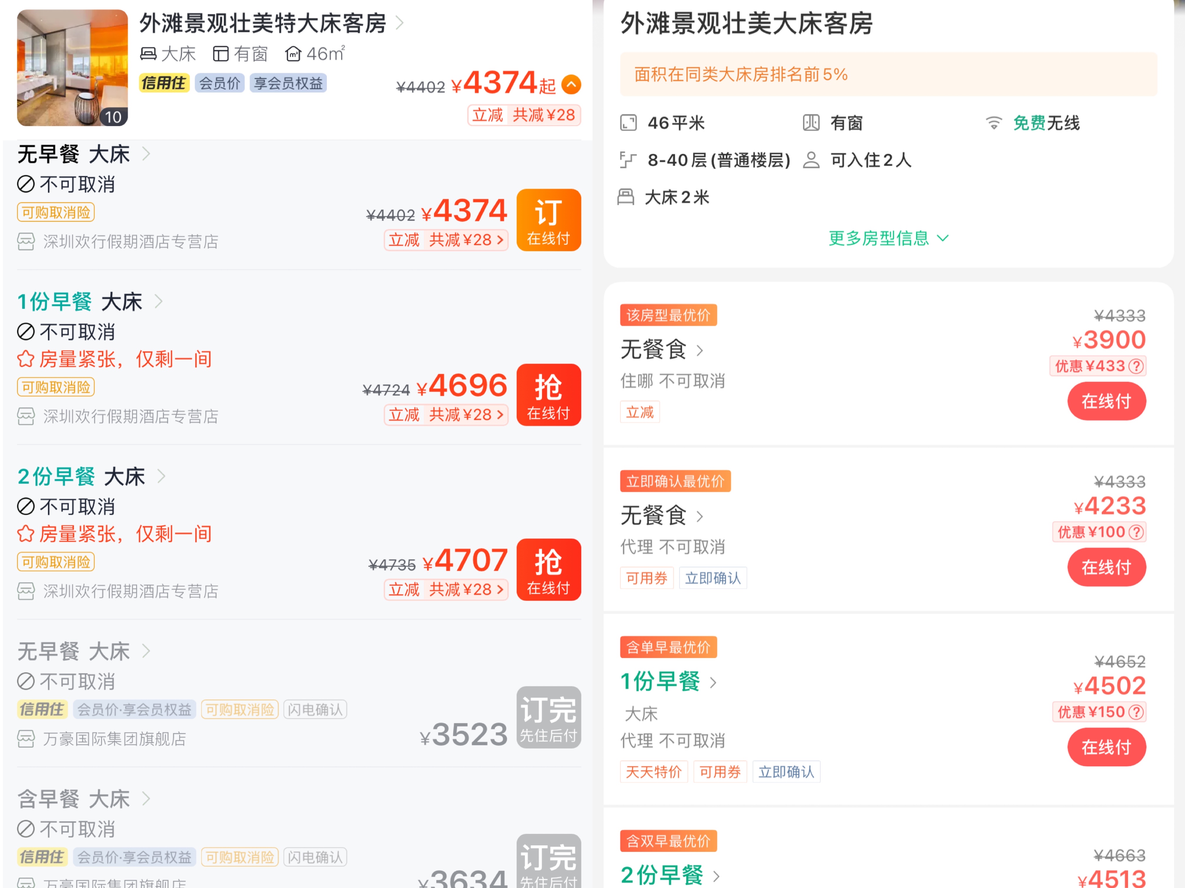 不同平台渠道酒店预订价格相差3倍，是谁的“锅”？