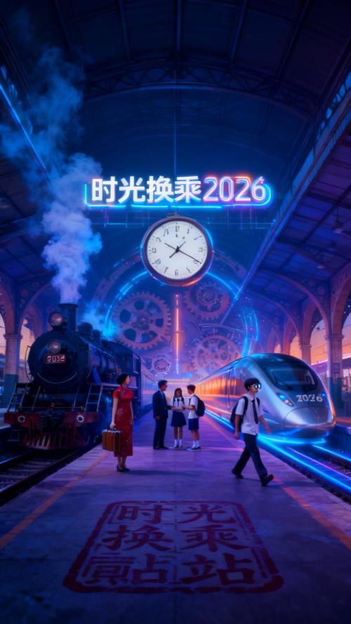 天水2025次时光列车到站，换乘G2026次启程新年