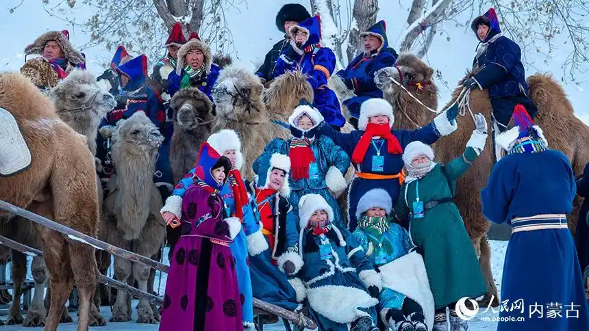 第二十一届内蒙古自治区冰雪那达慕在呼伦贝尔开幕