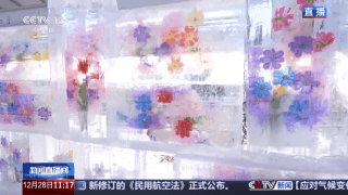 赏冰雕品美食 穿唐装游古街 周末开启跨年欢乐模式